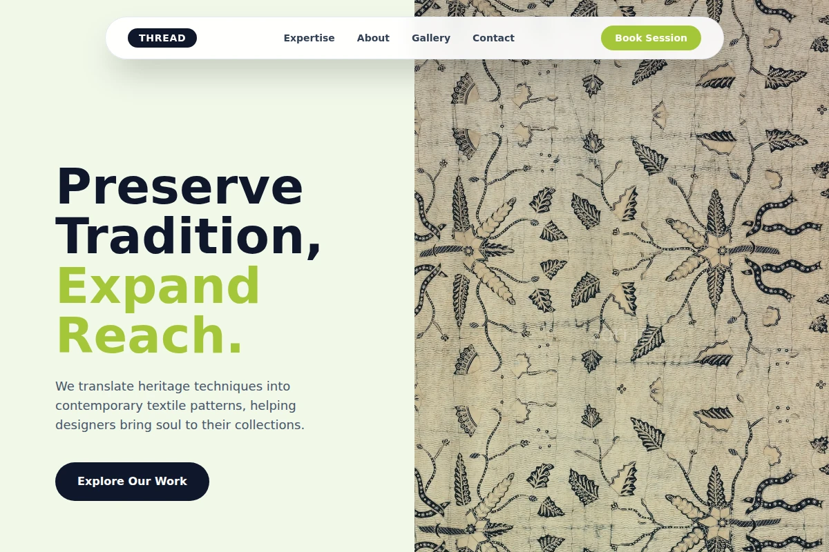 Thread Textile Design
