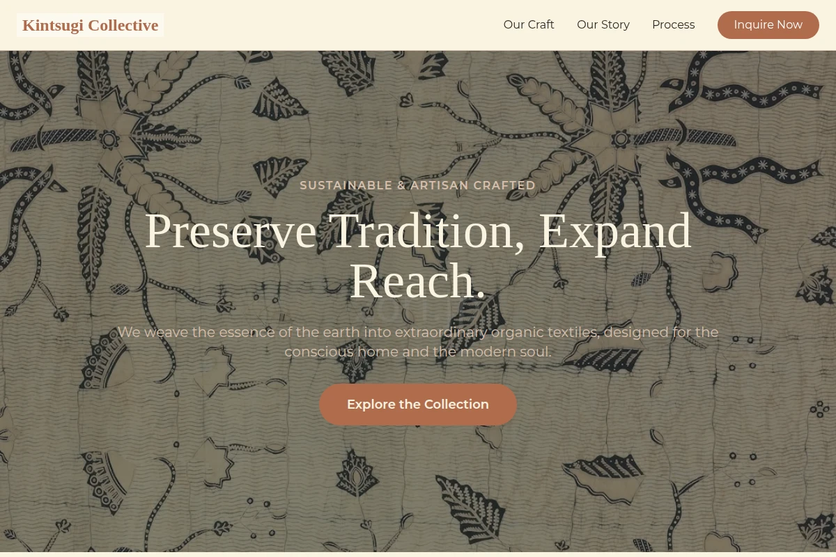 Organic Textile Design